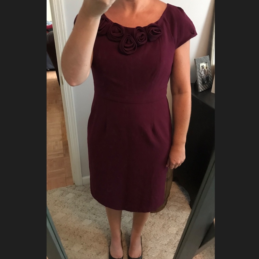 😍GORGEOUS Studio I Burgundy Dress